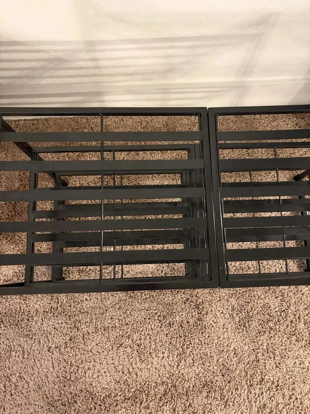 Mainstays 3-Tier Metal Shoe Rack, Black